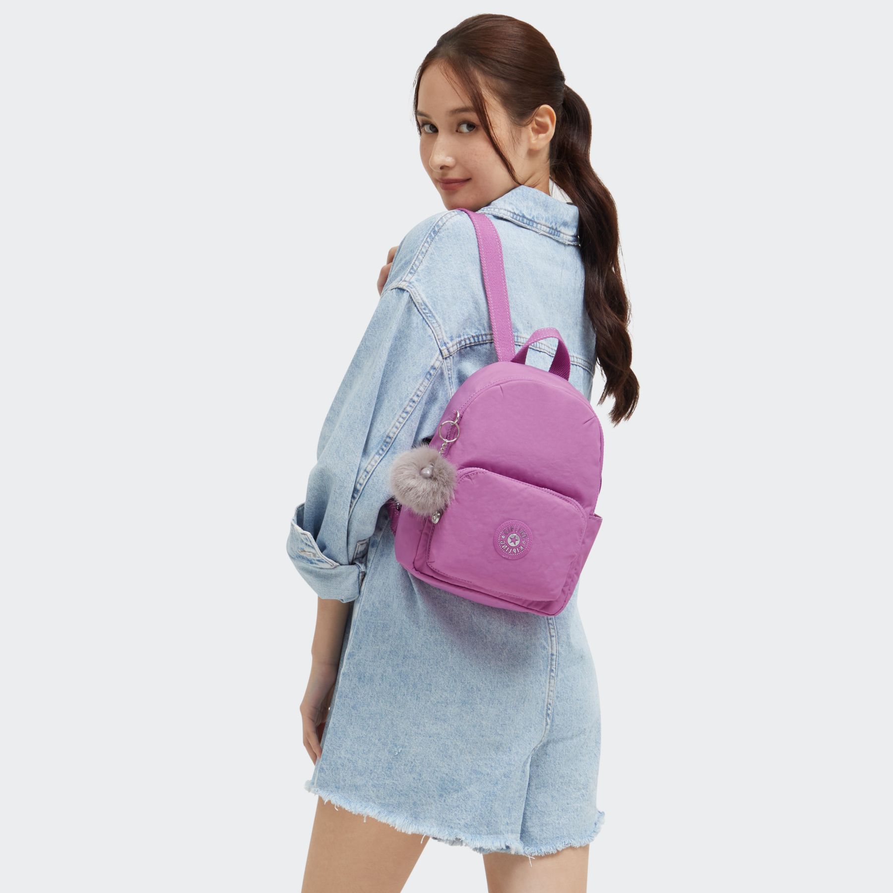 ZINNA Petit sac à dos avec bretelles ajustables - Playfull Pink