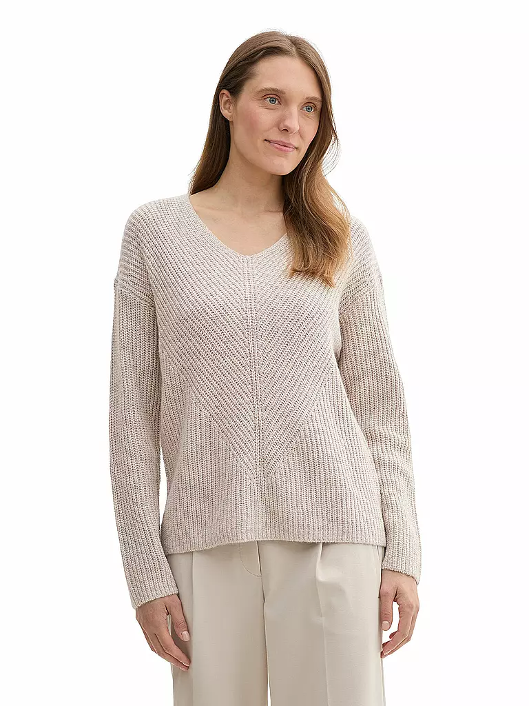 TOM TAILOR Pullover beige
