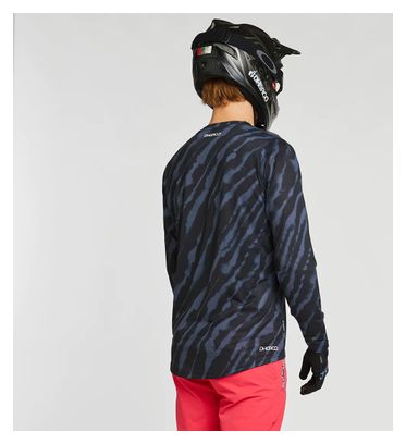 Maillot Manches Longues Dharco Race Jet Stream Gris/Noir