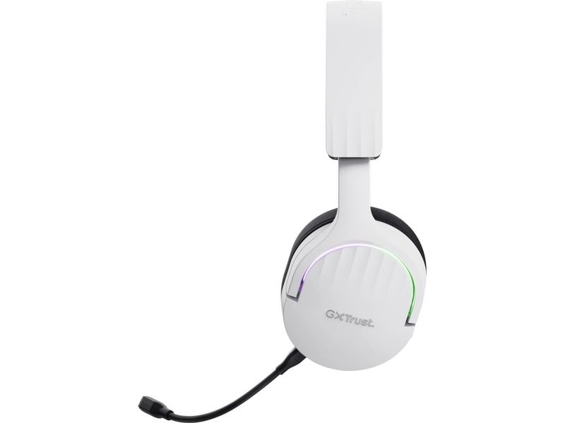 Trust Headset GXT 491W FAYZO Schwarz/Weiss Leistungsstarkes ohrumschliessendes kabelloses Gaming-Headset für ein kabelloses immersives Gaming-Erlebnis