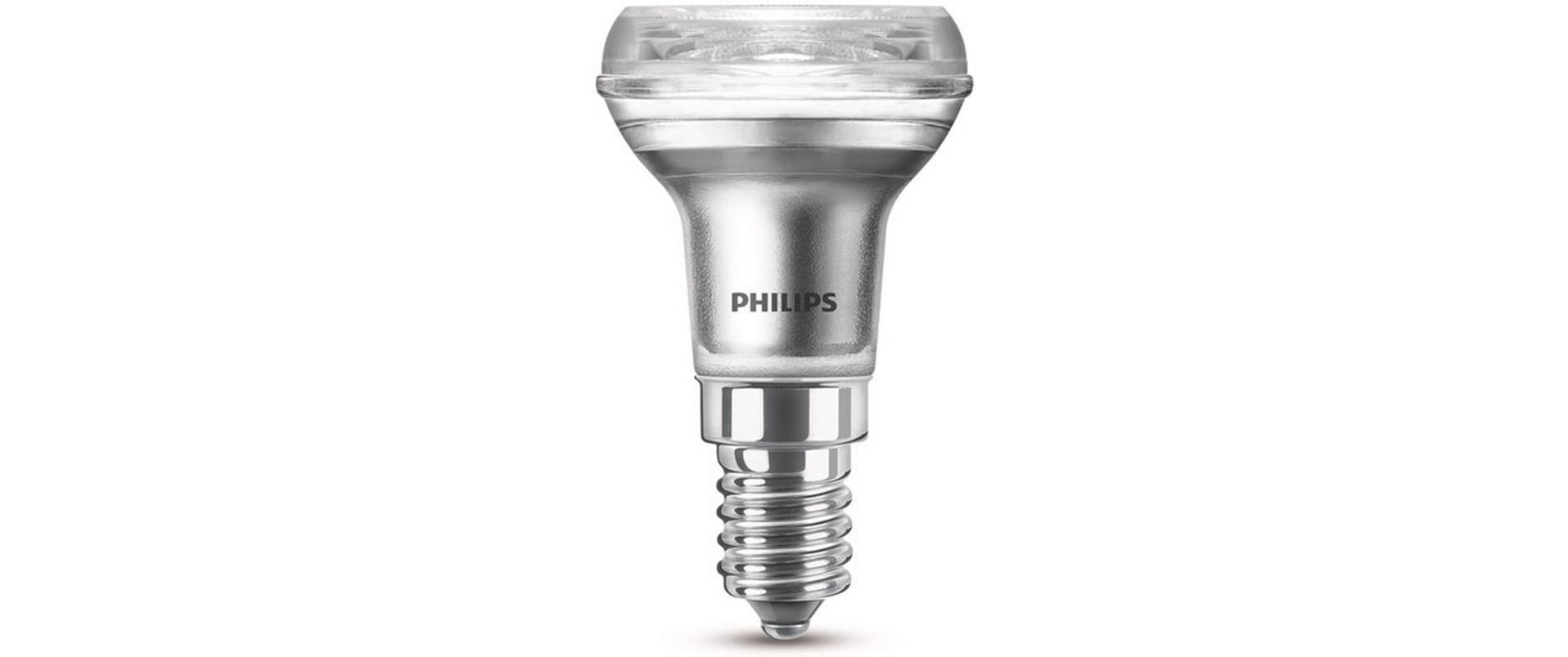 Lampe LEDcla 30W E14 R39 WW ND 36D WarmweissLeuchtmittel R39 mit klarem Glas