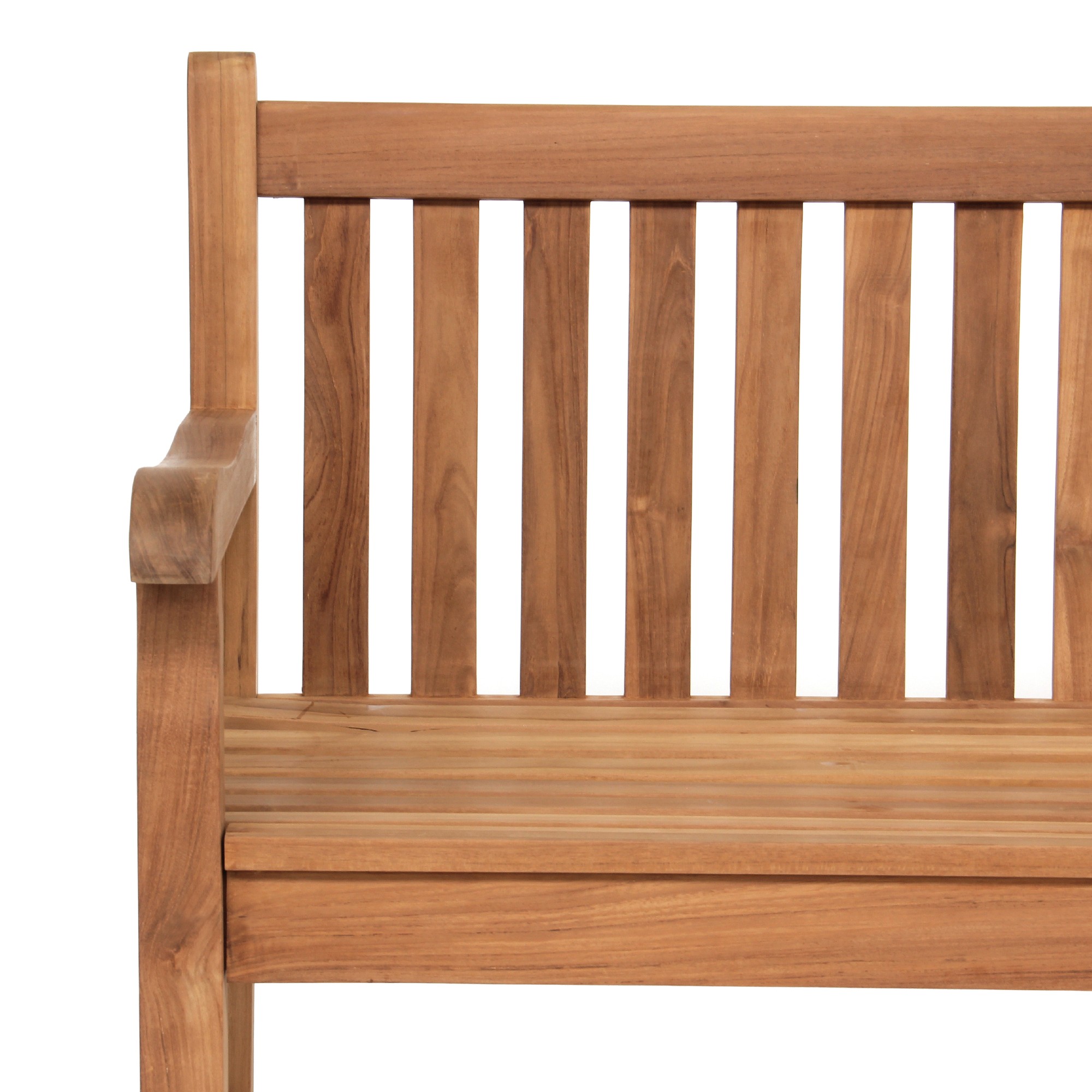 Eckbank 'Finn' aus Teak, natur, T 210 cm, B 210 cm, H 95 cm günstig bestellen