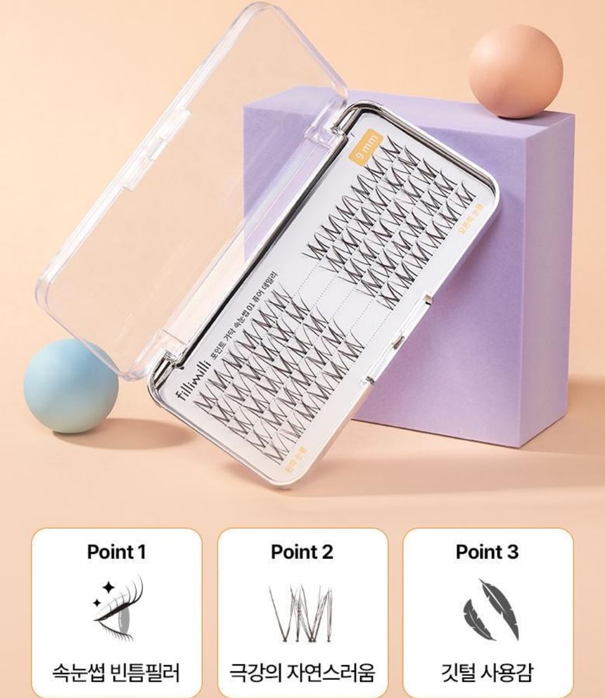 fillimilli - Puntige wimpers - 2 soorten