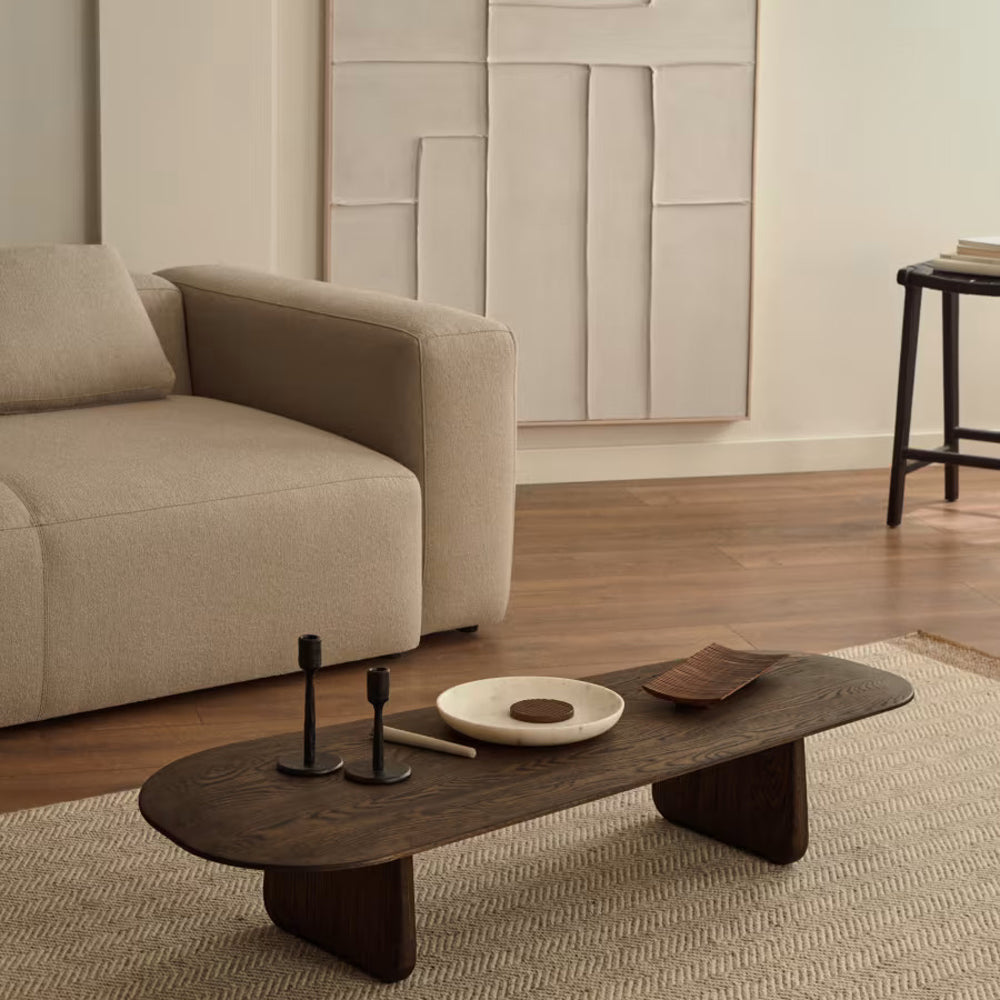 Kave Home Pirita Salontafel - Donker Eiken