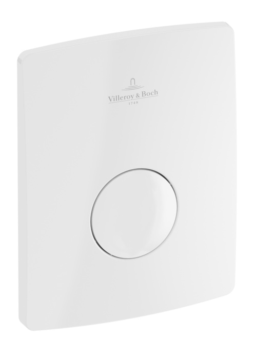 Villeroy & Boch ViConnect bedieningsplaat 100SU wit glans