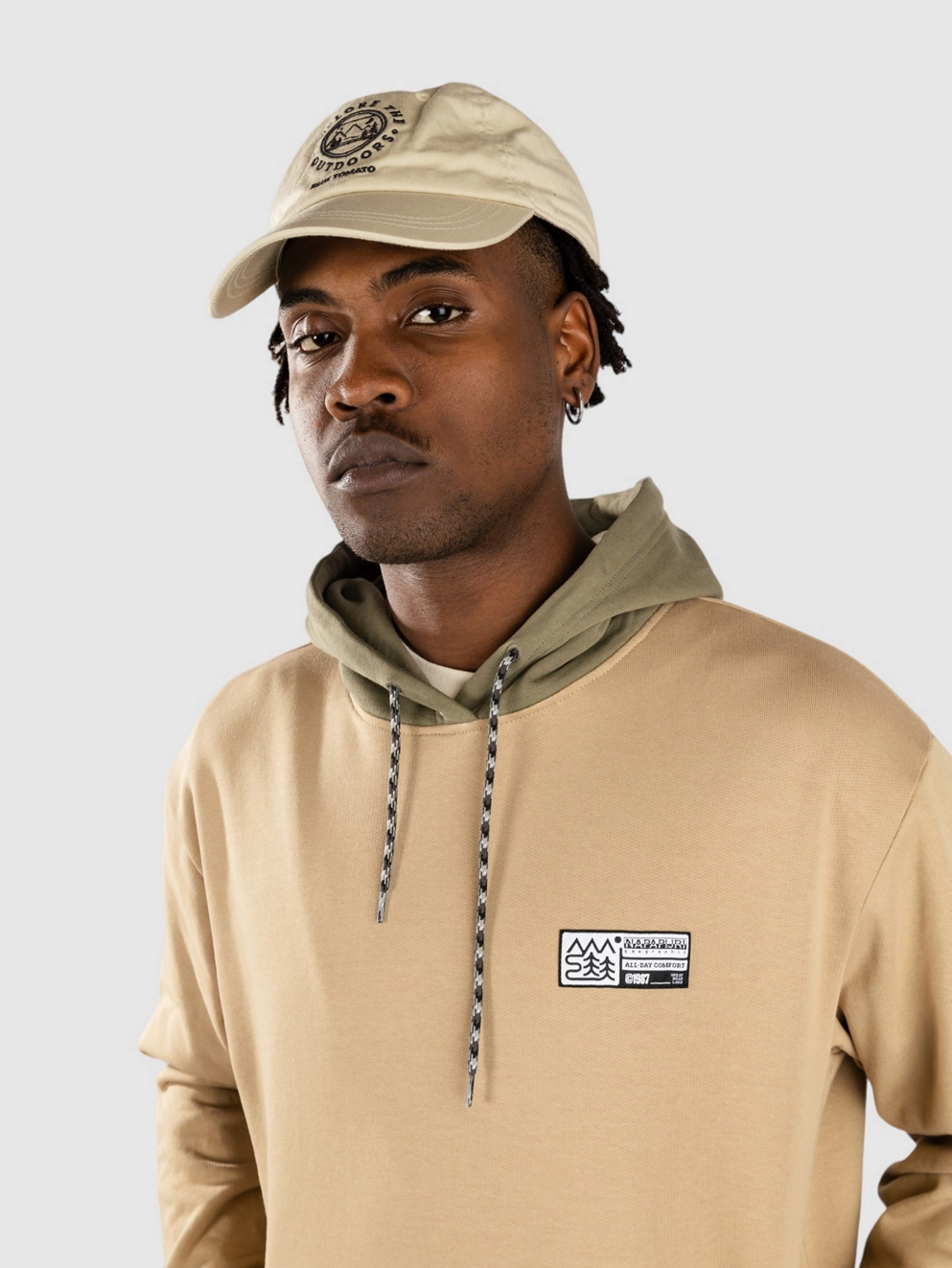 Napapijri B-Faber H Hoodie beige cornstalk