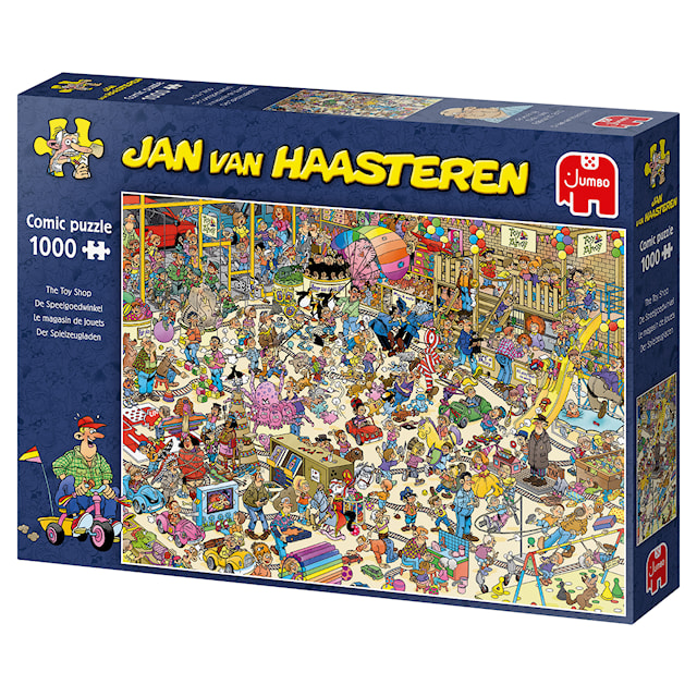 Jan van Haasteren The Toy Shop Puslespill 1000 brikker, Jumbo