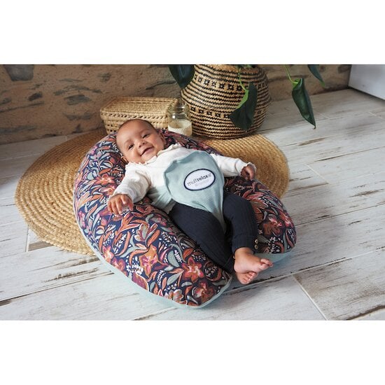 Multirelax jersey matelassé   Floral        de               Candide