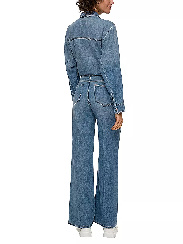 S.OLIVER Jeans Flared Fit blau