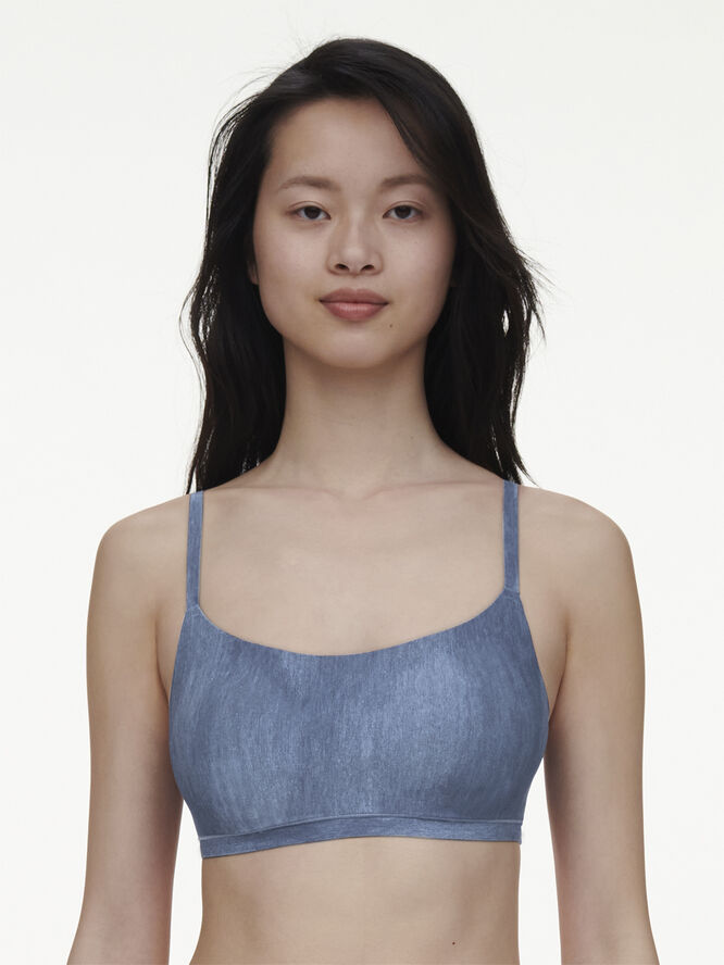 Chantelle Softstretch Padded Bralette Blå
