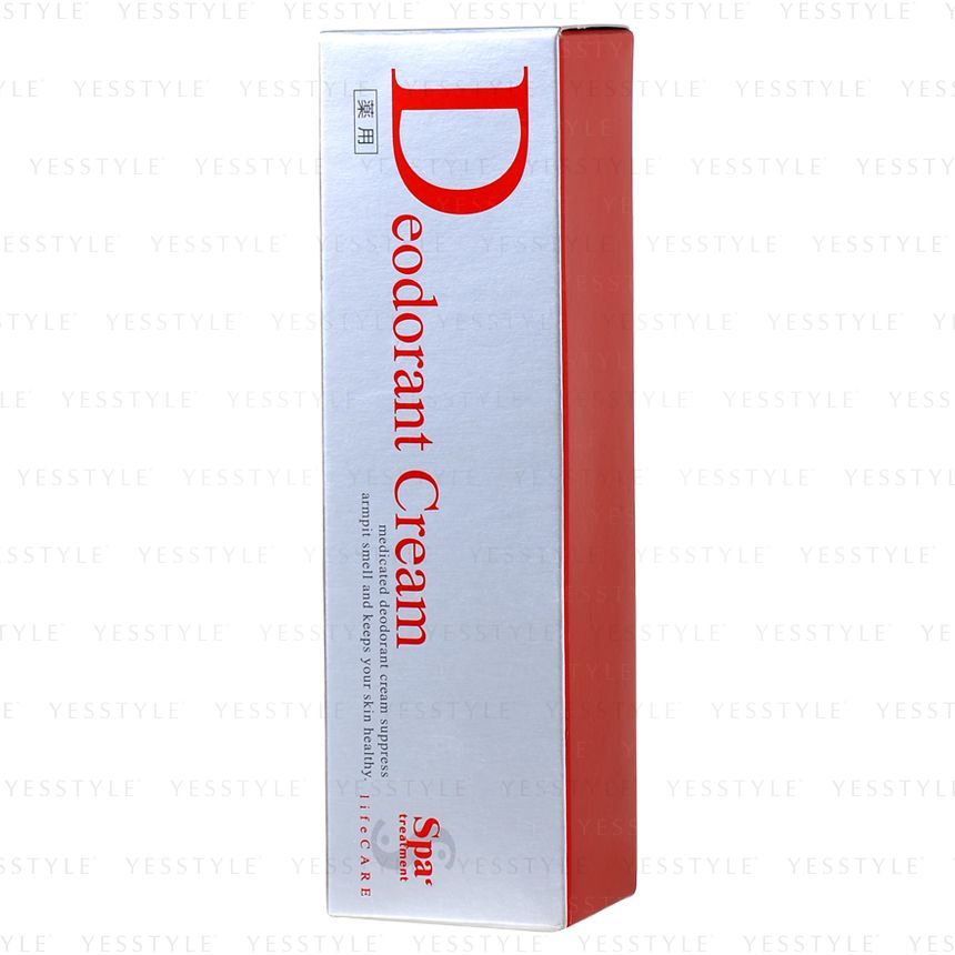 Spabehandeling - Deodorantcrème