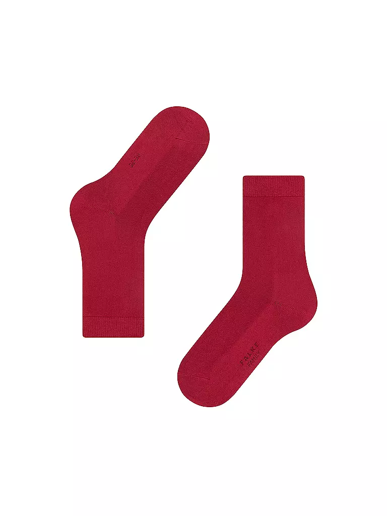 FALKE Socken FAMILY scarlet  rot