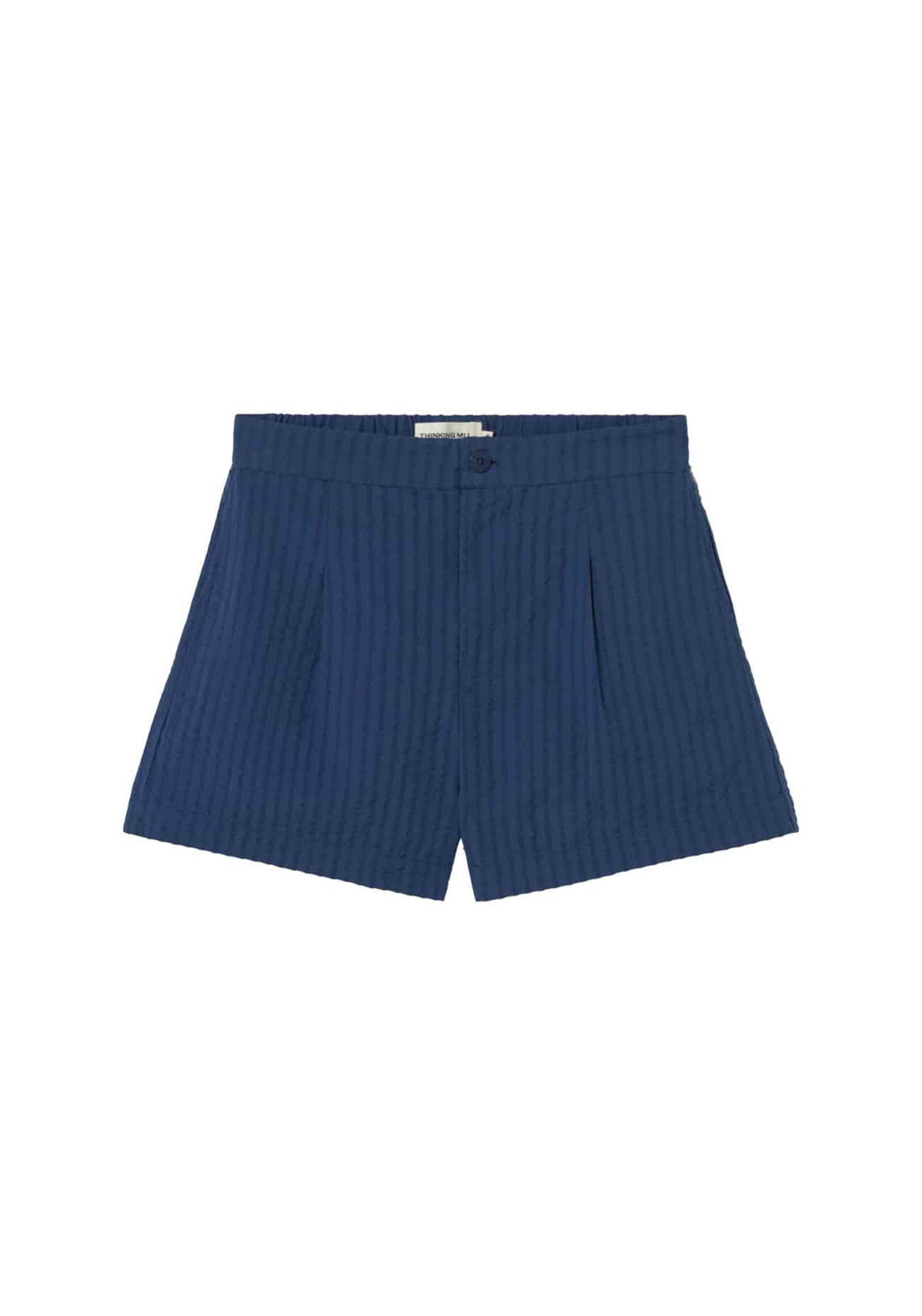 Thinking Mu Shorts Narciso Cobalt Blue