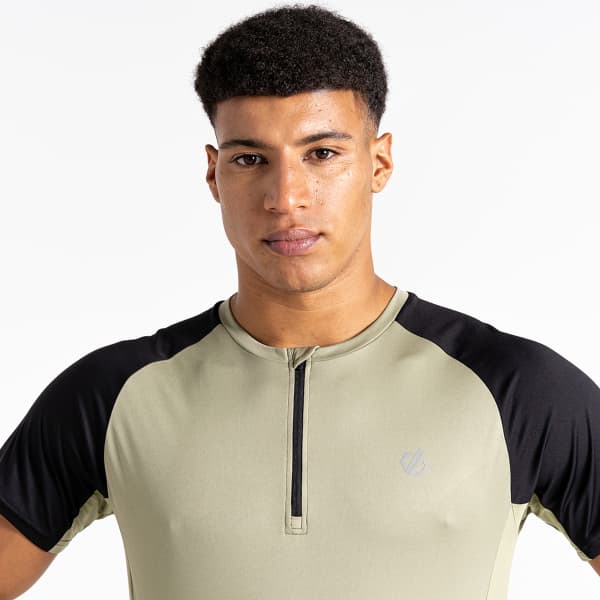 Maillot vélo DARE 2B GALLANTRY JERSEY OIL GREEN/BLACK