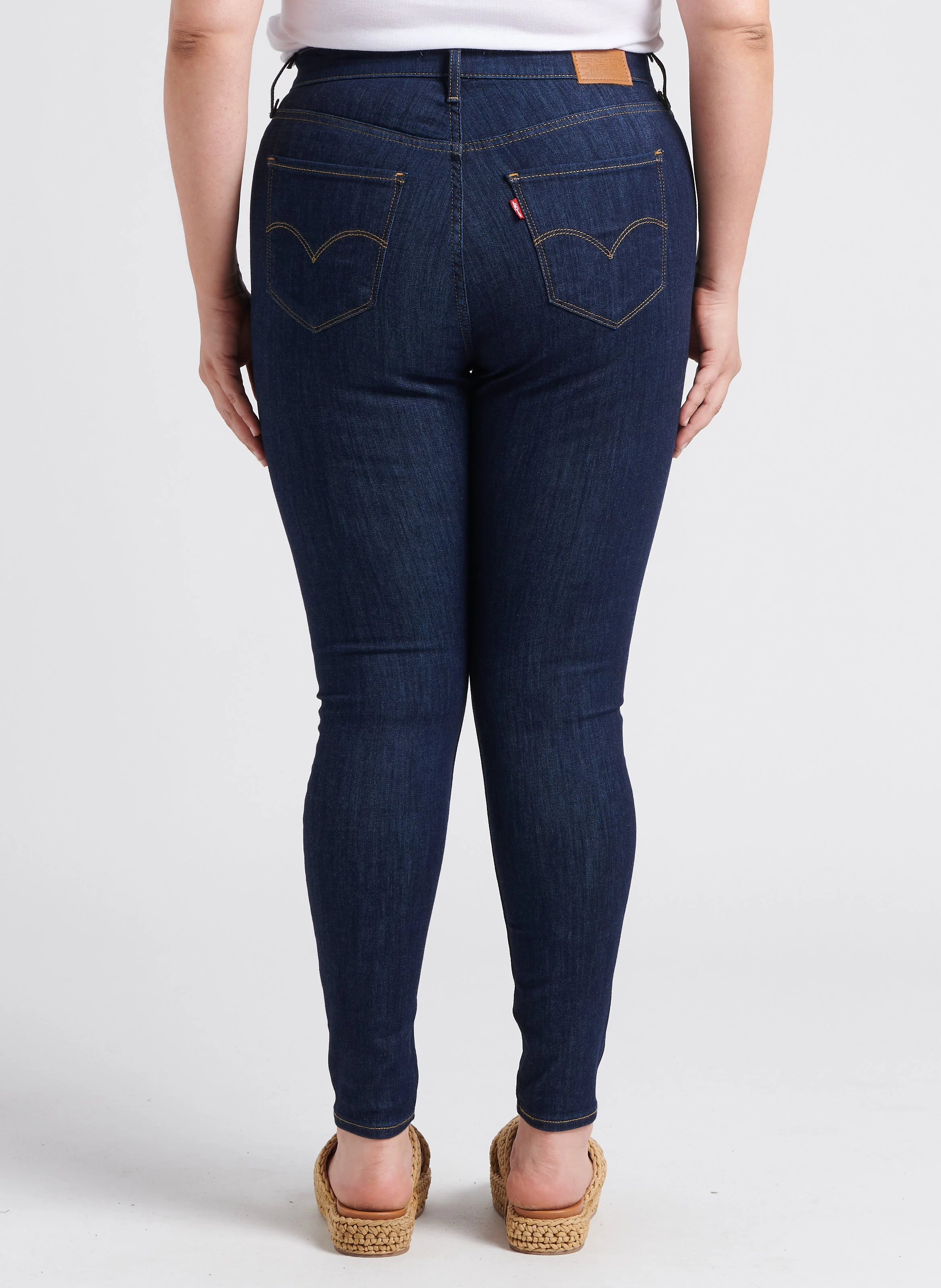 720 PL HIRISE SUPER SKNY - Skinny jean en coton mélangé| Jean brut