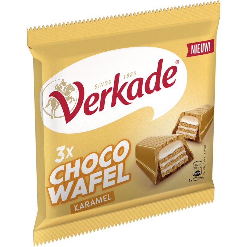 Verkade Chocowafel karamel