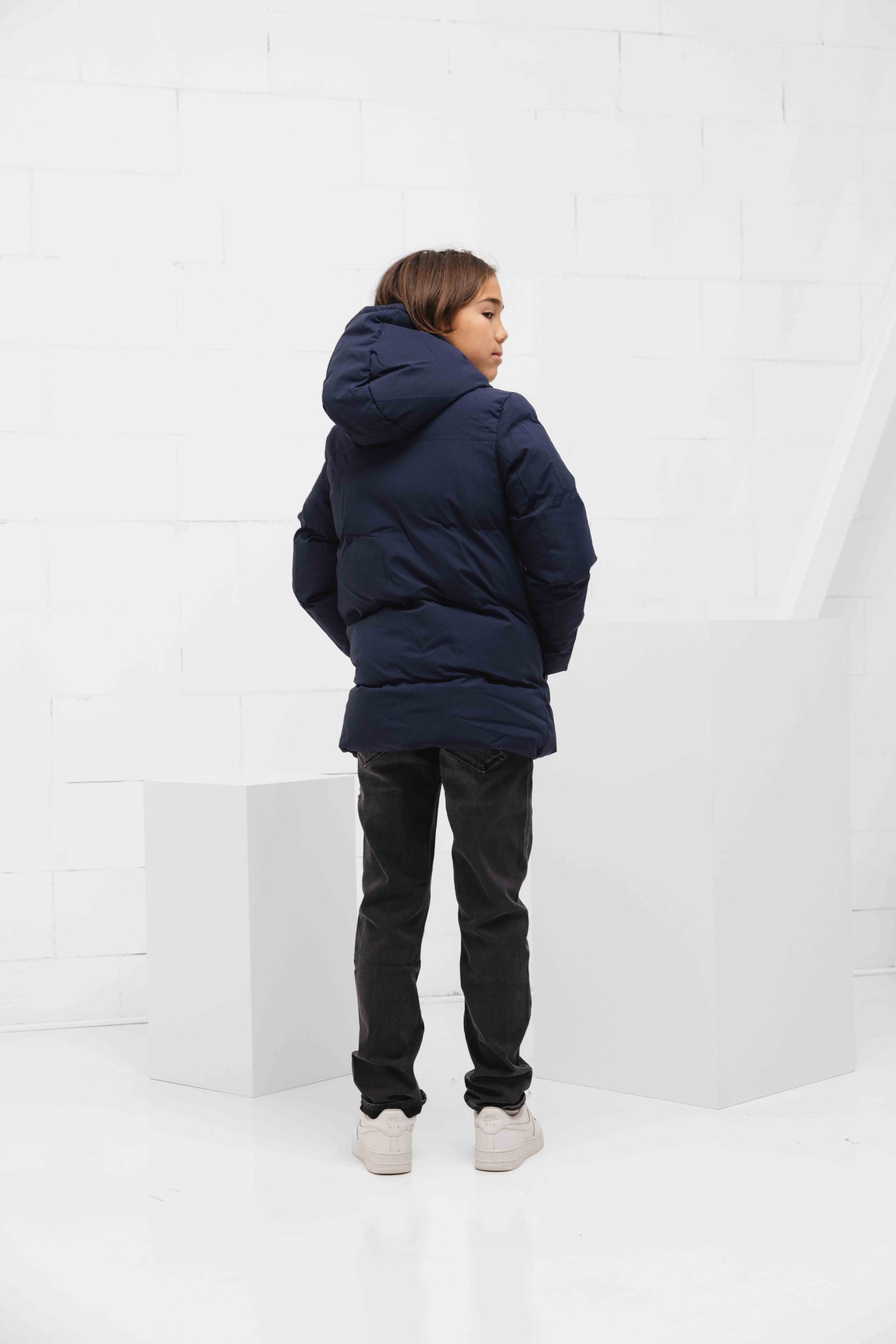 Vingino Thard Jas Kids Donkerblauw