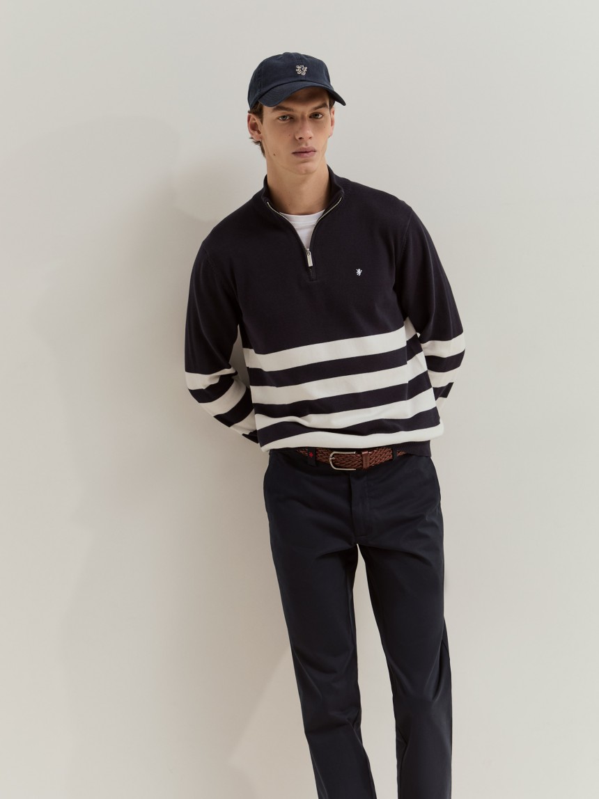 Calças chino slim fit