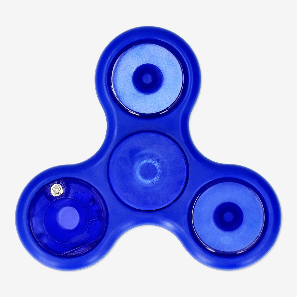 Fidget spinner. Med lys