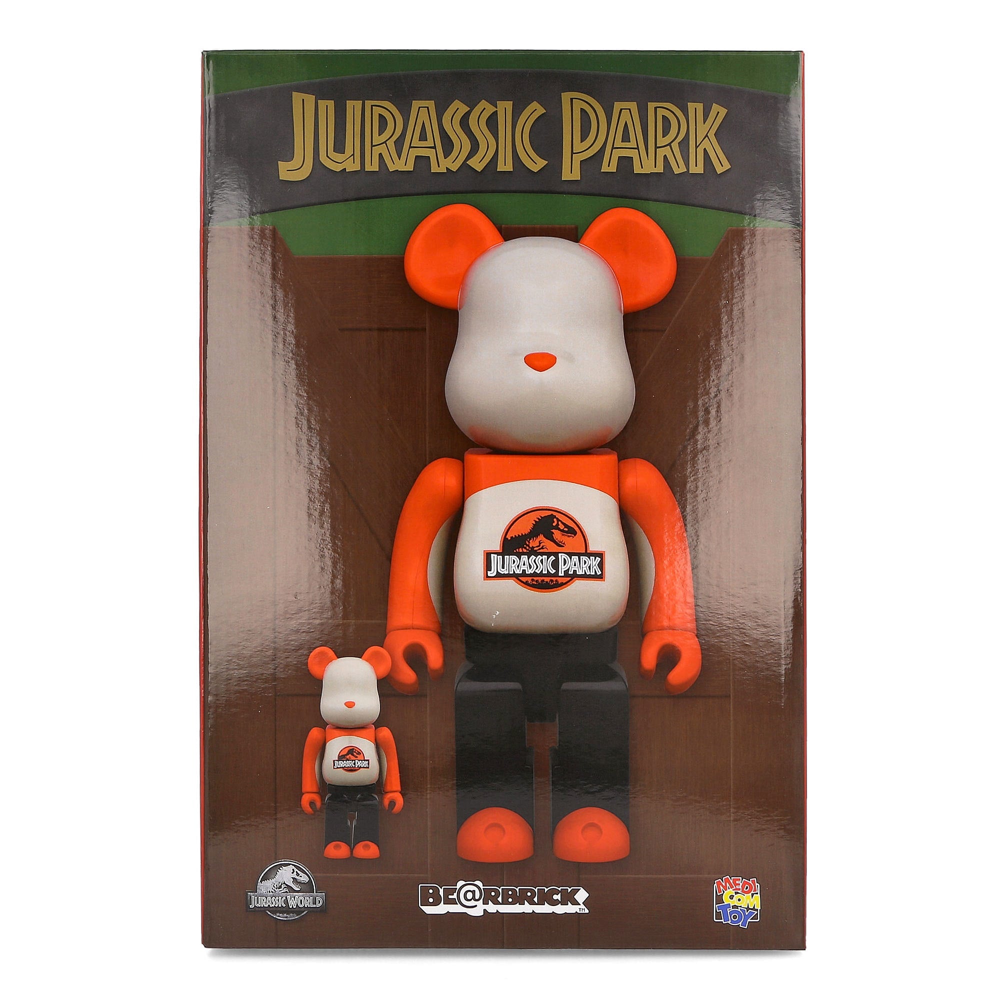 Medicom<br>Be@rbrick Jurassic Park 400% + 100%