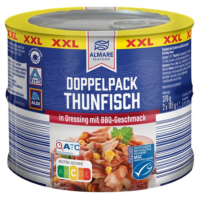 ALMARE SEAFOOD Thunfisch Dressing Fancy 370 ml, BBQ