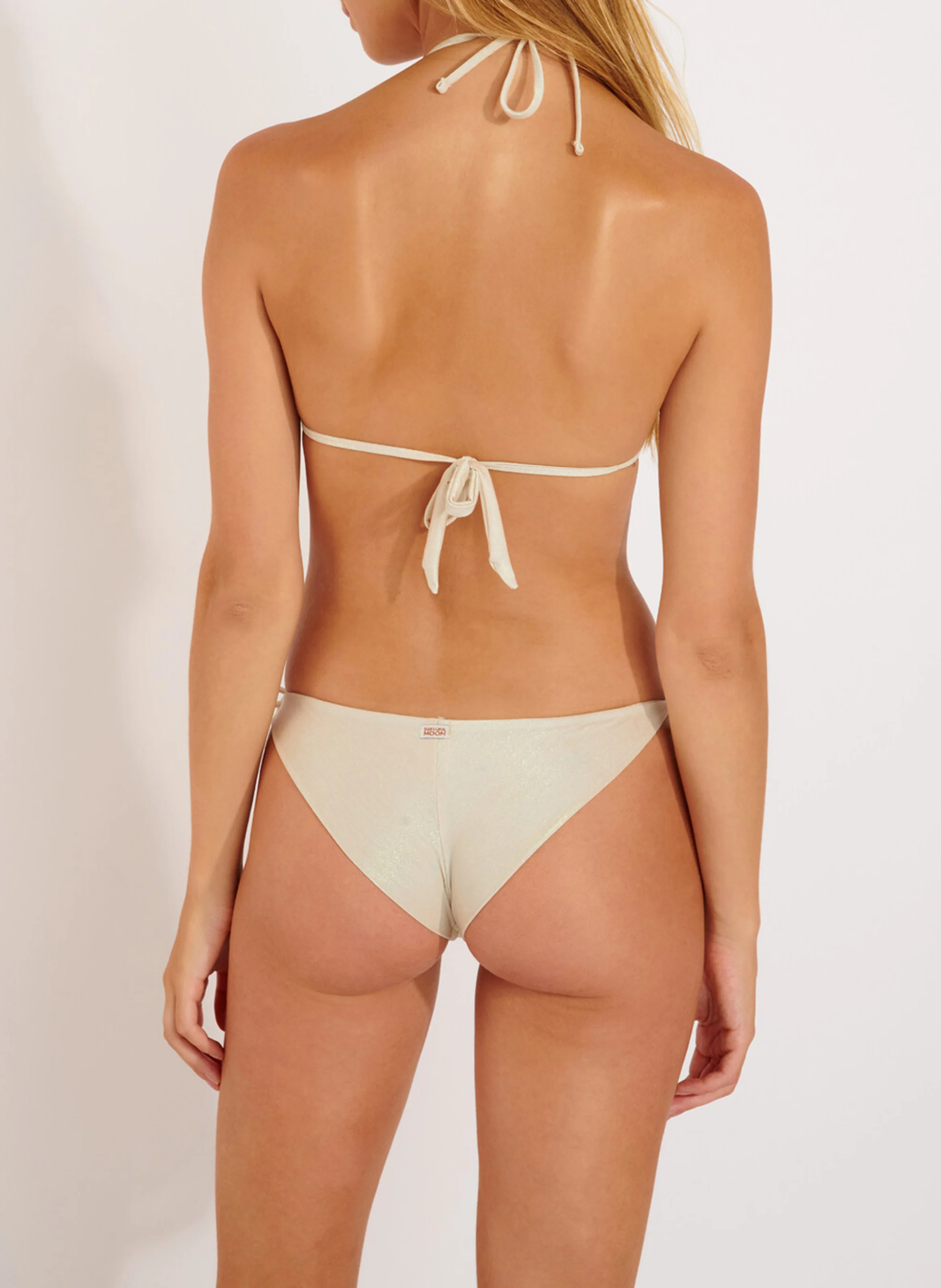 LINA - Bas de maillot de bain échancré | Beige