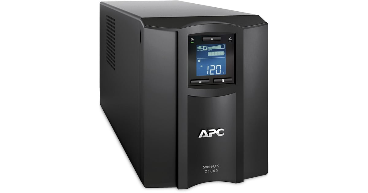 APCSmart-UPS C 1000VA LCD Smart connect ups  (Zwart)