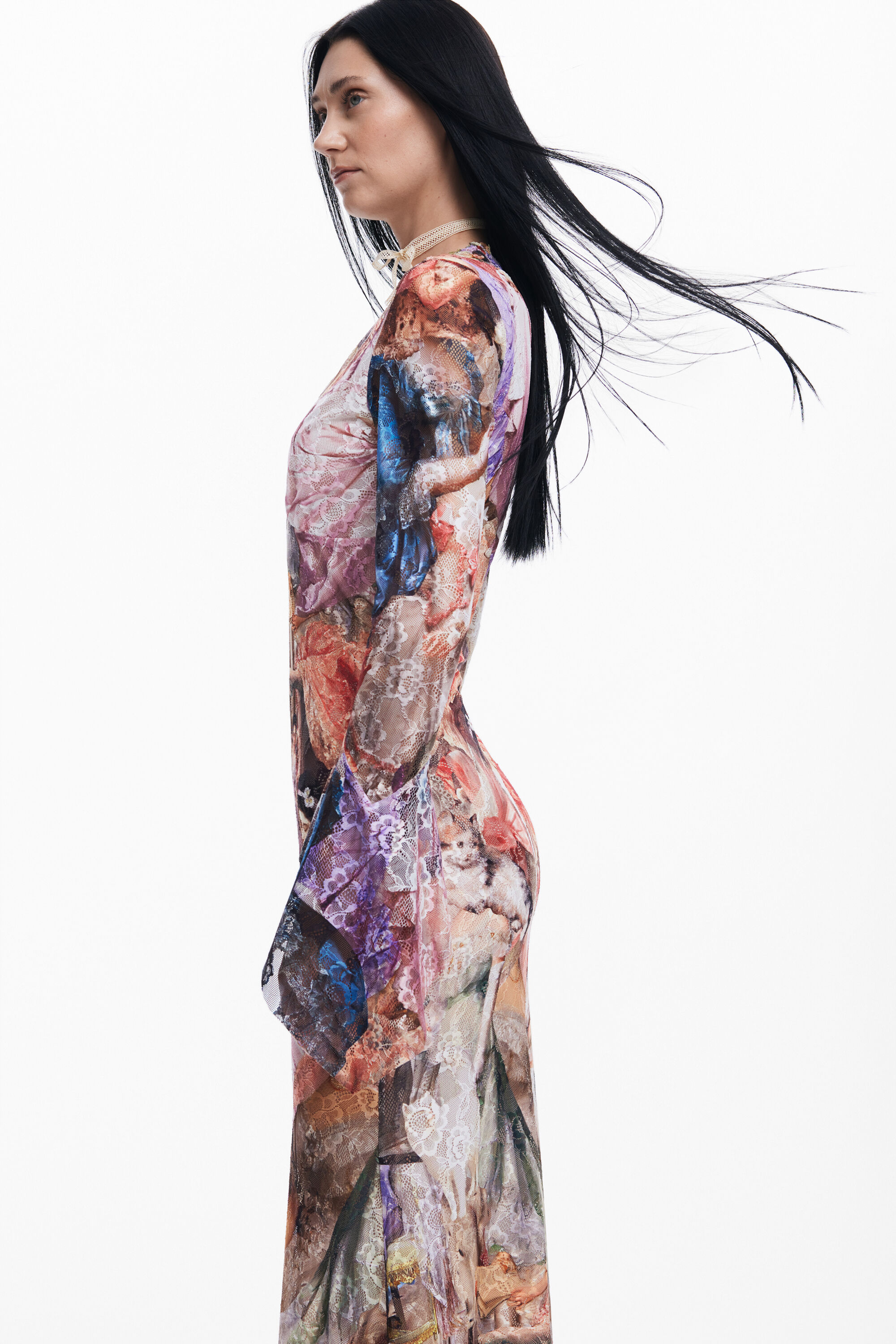 Vestido barroco de María Escoté