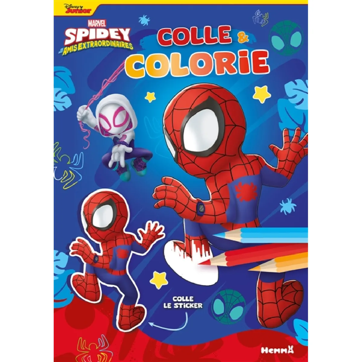 Marvel Spidey et ses amis extraordinaires : Colle et colorie (Spidey grimpe)
