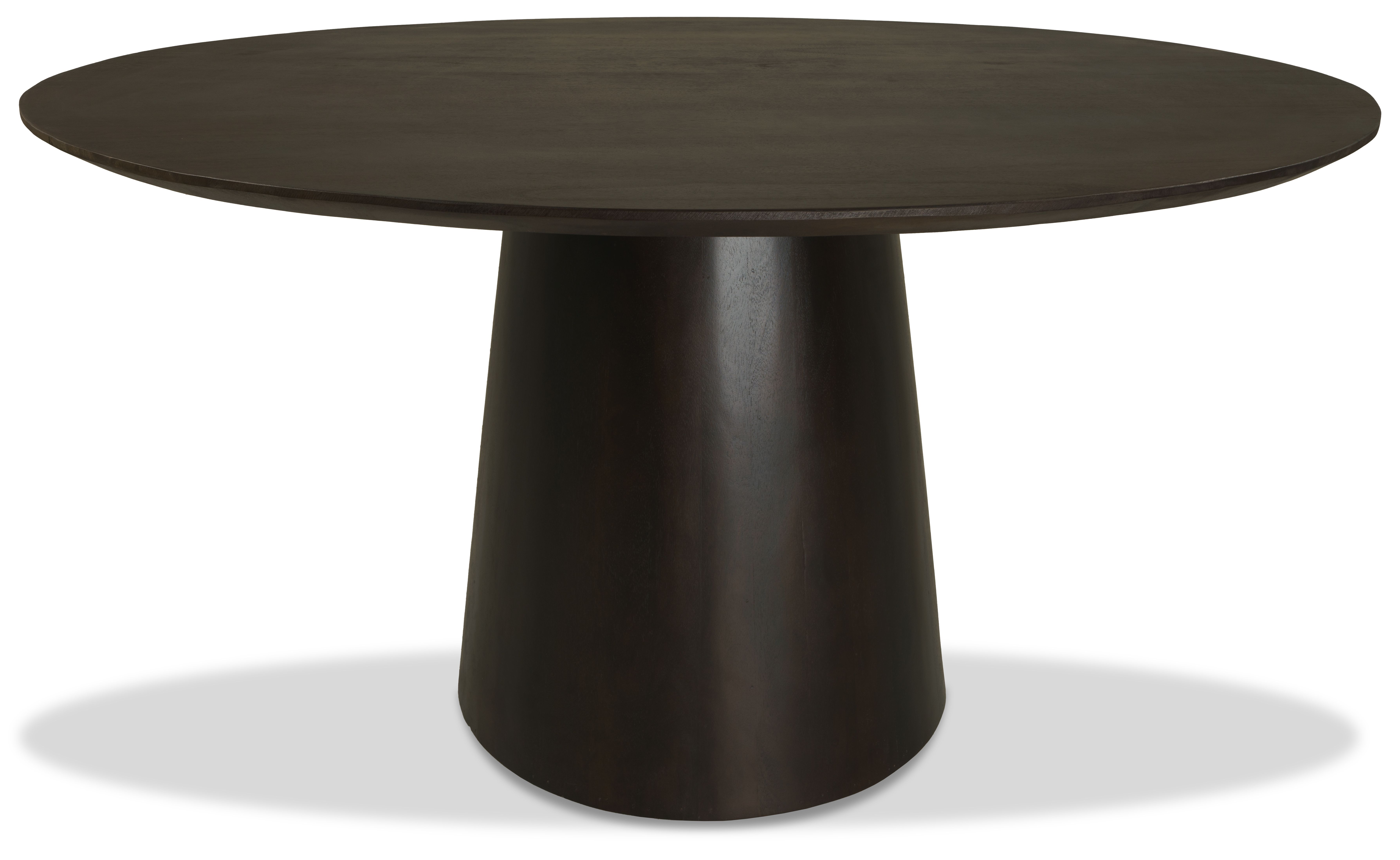Eettafel Chocolate Brown Silvam ⌀130  x H76 cm