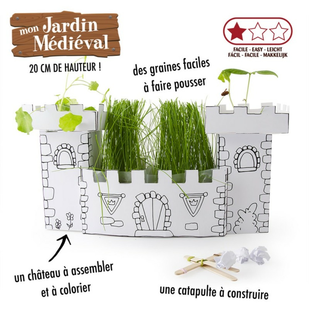 Coffret jardin mediéval