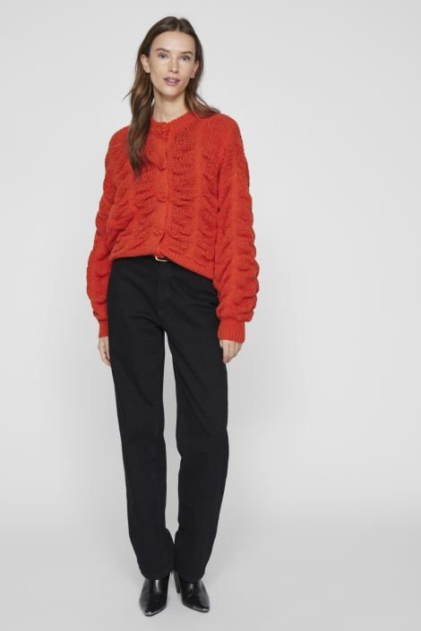 Vila rode dames vest