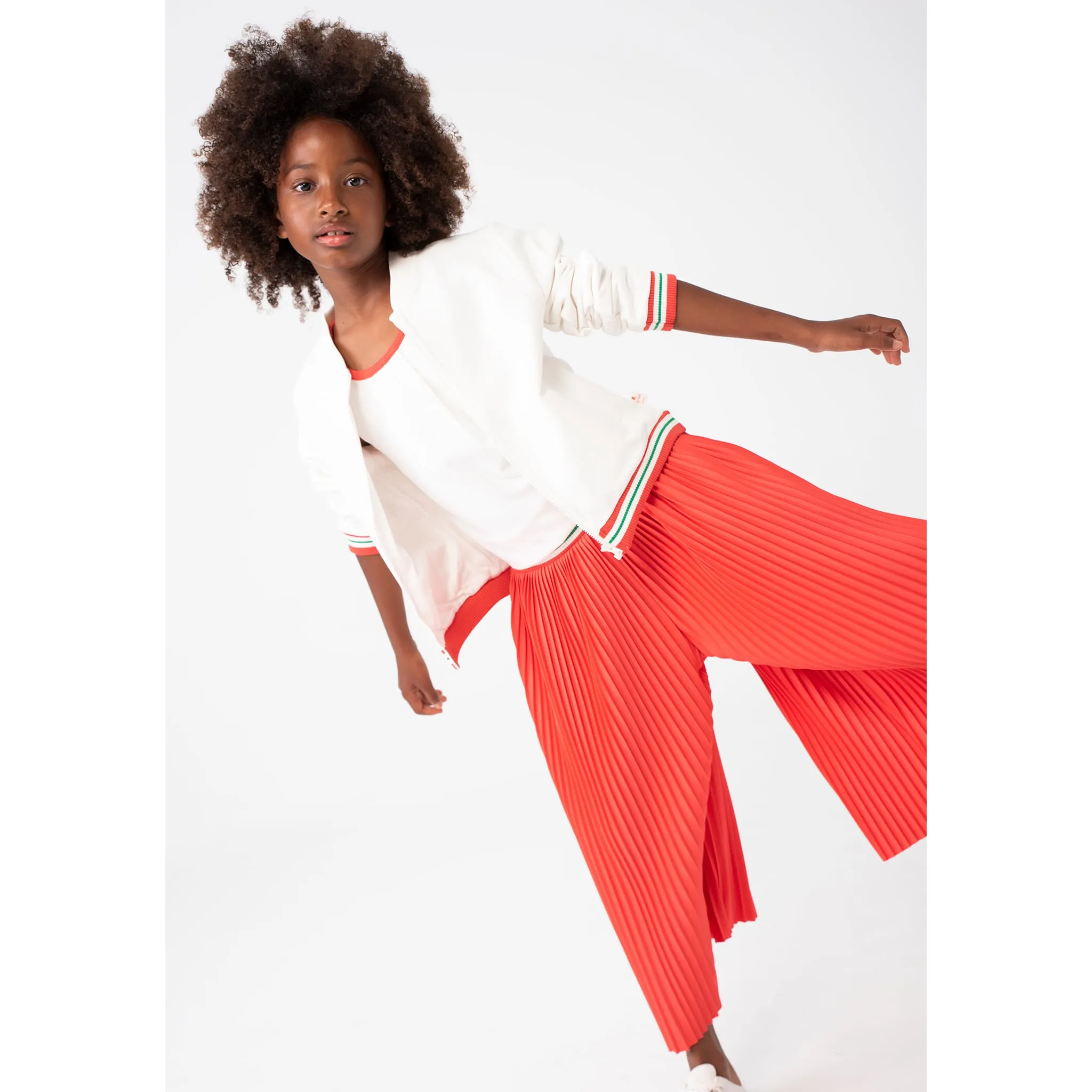 Boboli Pantalon Évasé Fleurs 4-8ans