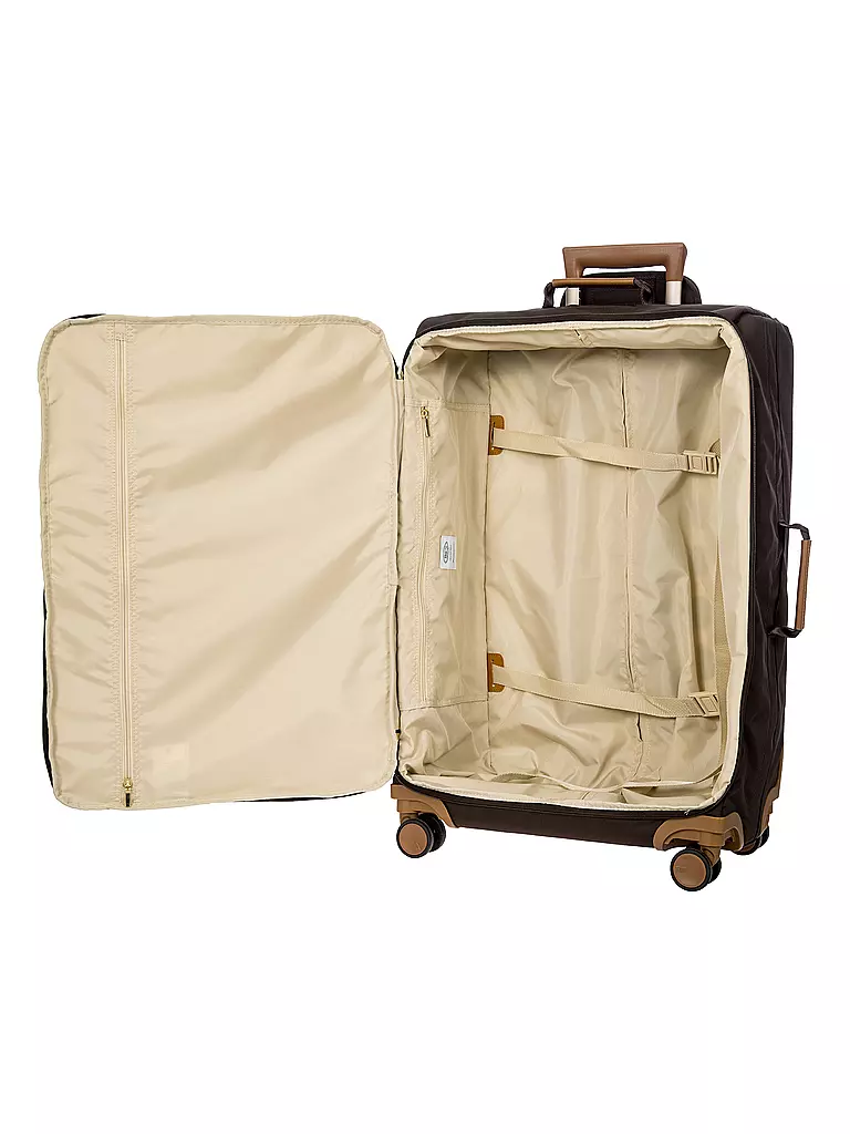 BRICS Trolley weich X-TRAVEL 71cm Brown braun