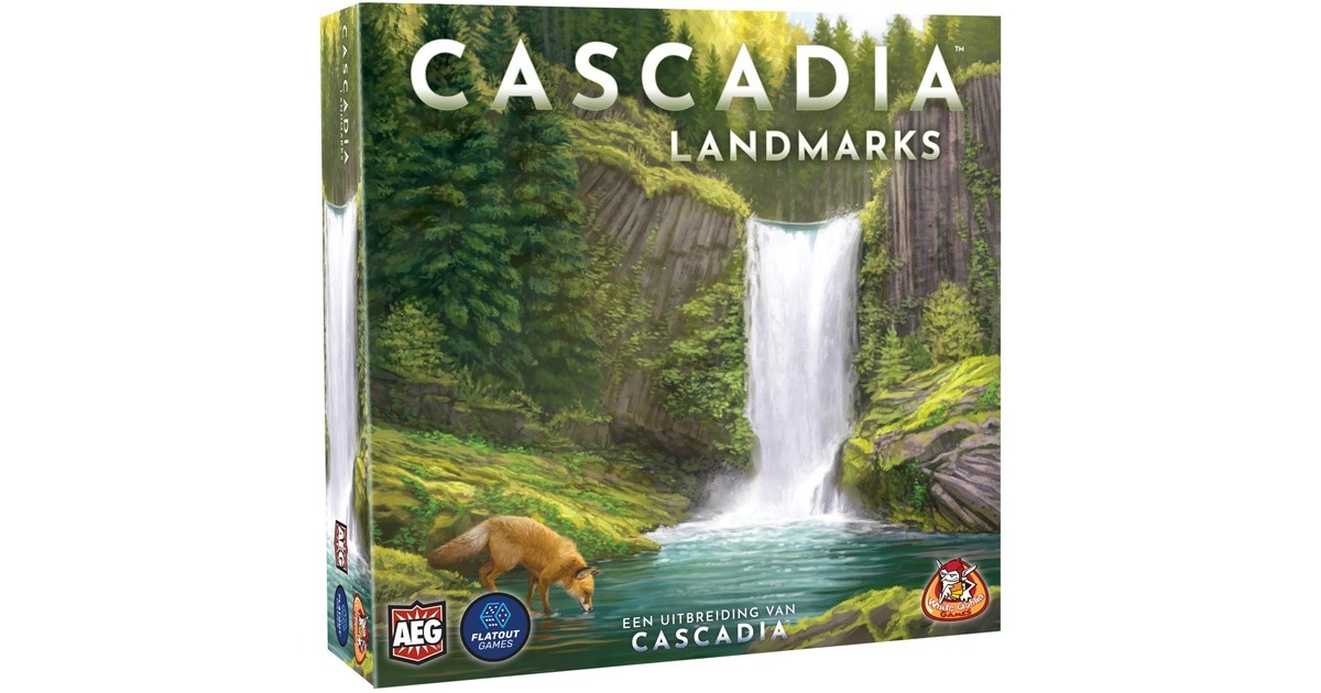 White Goblin GamesCascadia: Landmarks Bordspel  (Uitbreiding, Nederlands, 1 - 6 spelers, 30 minuten, Vanaf 10 jaar)