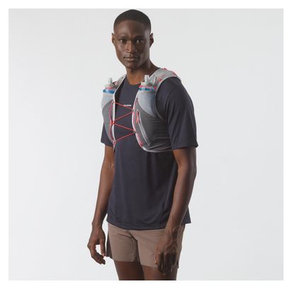 Veste d'hydratation Salomon ADV Skin 5 Gris/Rouge Unisexe