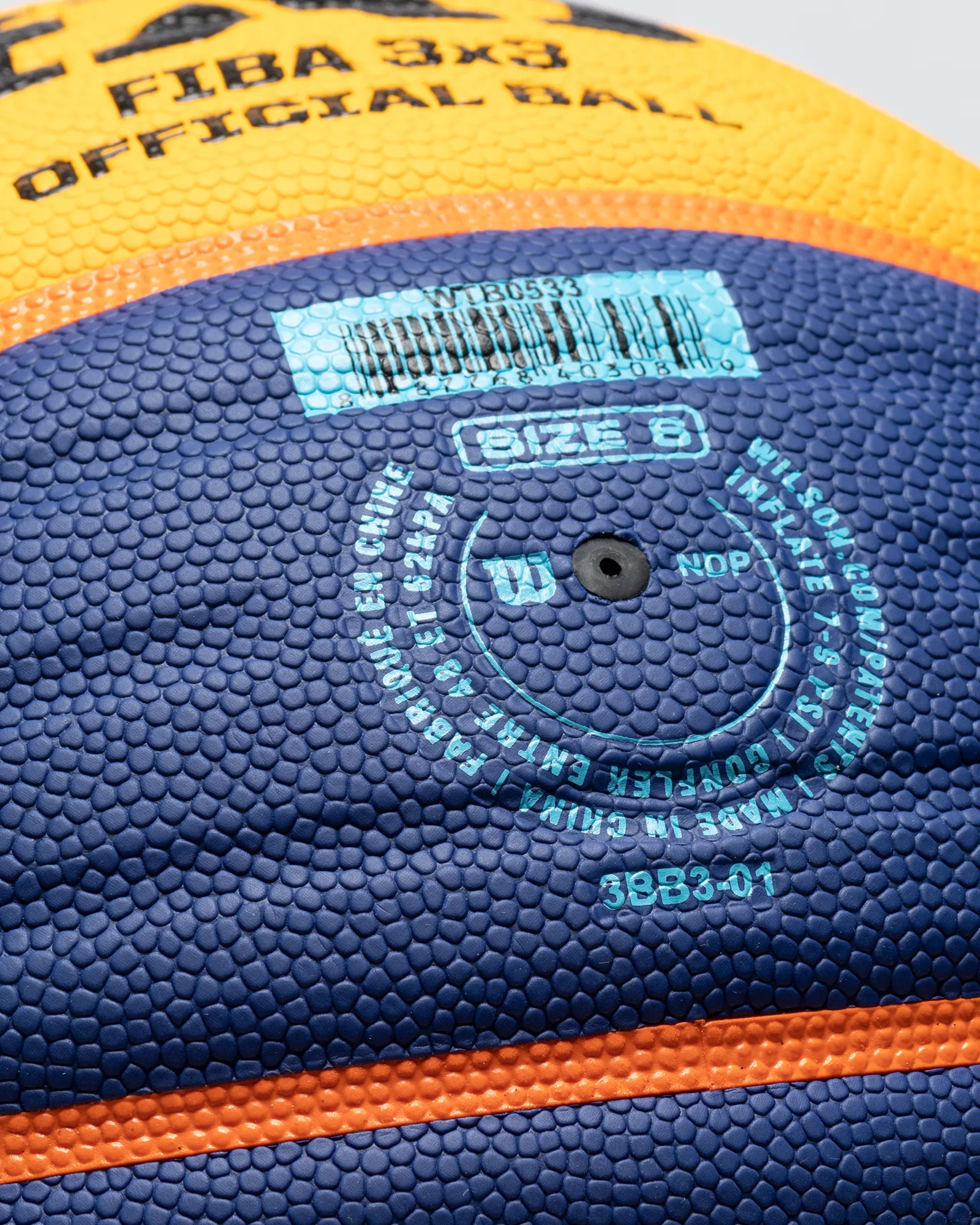 WILSON FIBA 3X3 GAME BASKETBALL SIZE 6