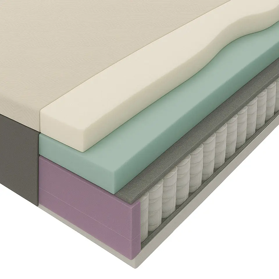 Matras Mats pocketvering - 90x200x25 cm