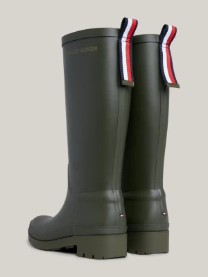 Botas de borracha com fita adesiva exclusiva