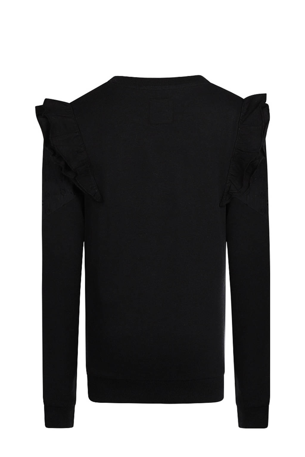 No Way Monday sweater zwart