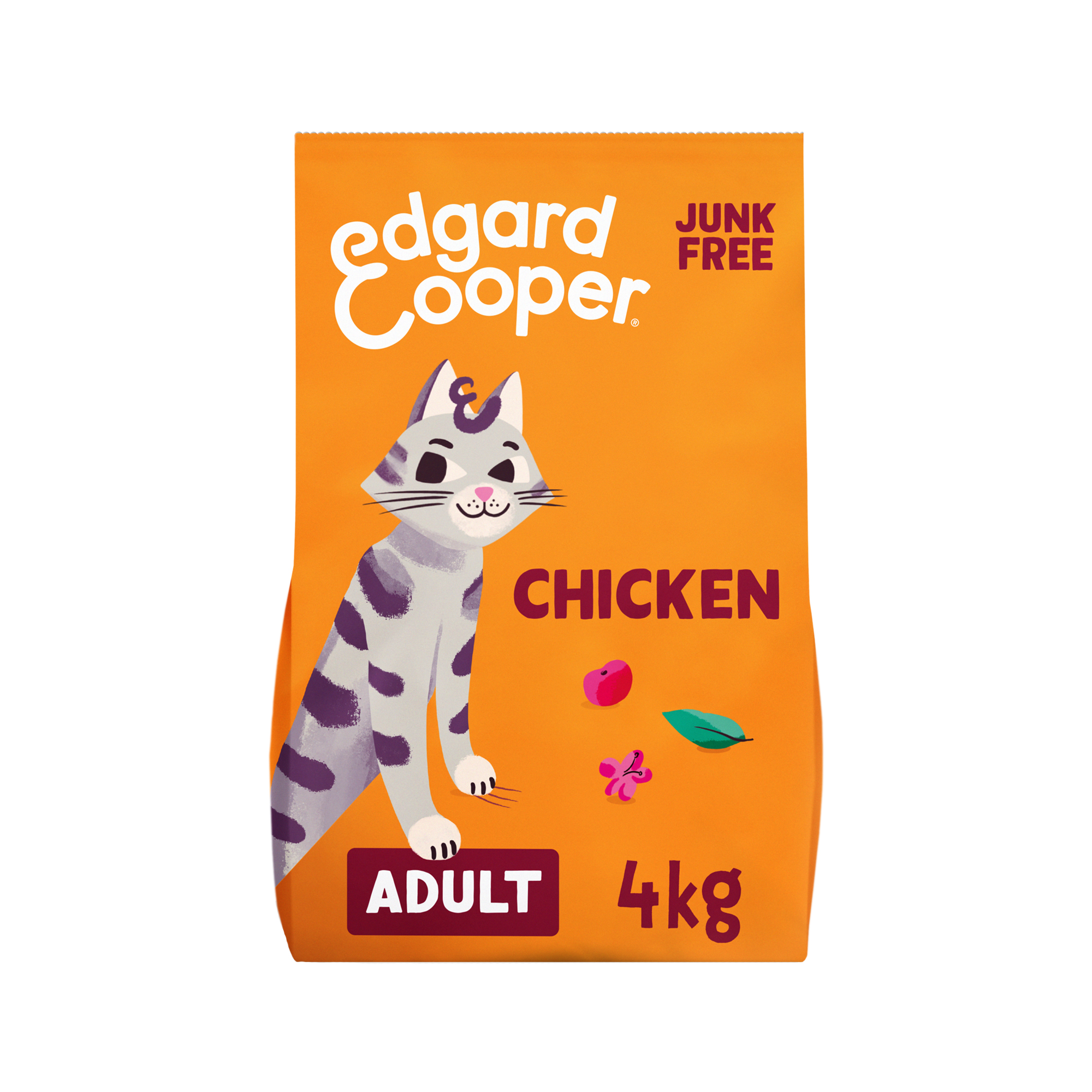 Edgard & Cooper Adult Cat - Vrije Uitloop Kip - Kibbles