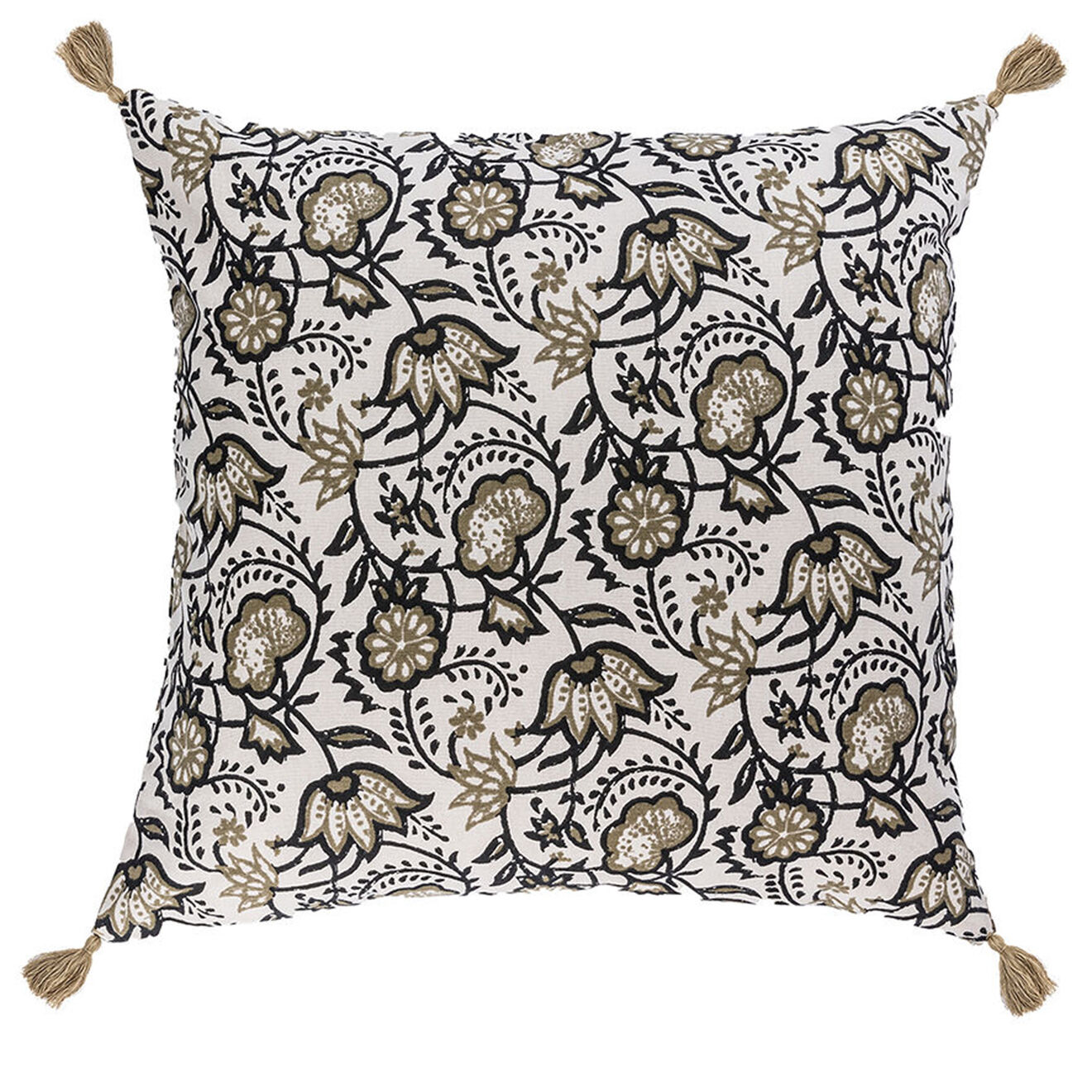Febronie Housse de coussin Carma taupe