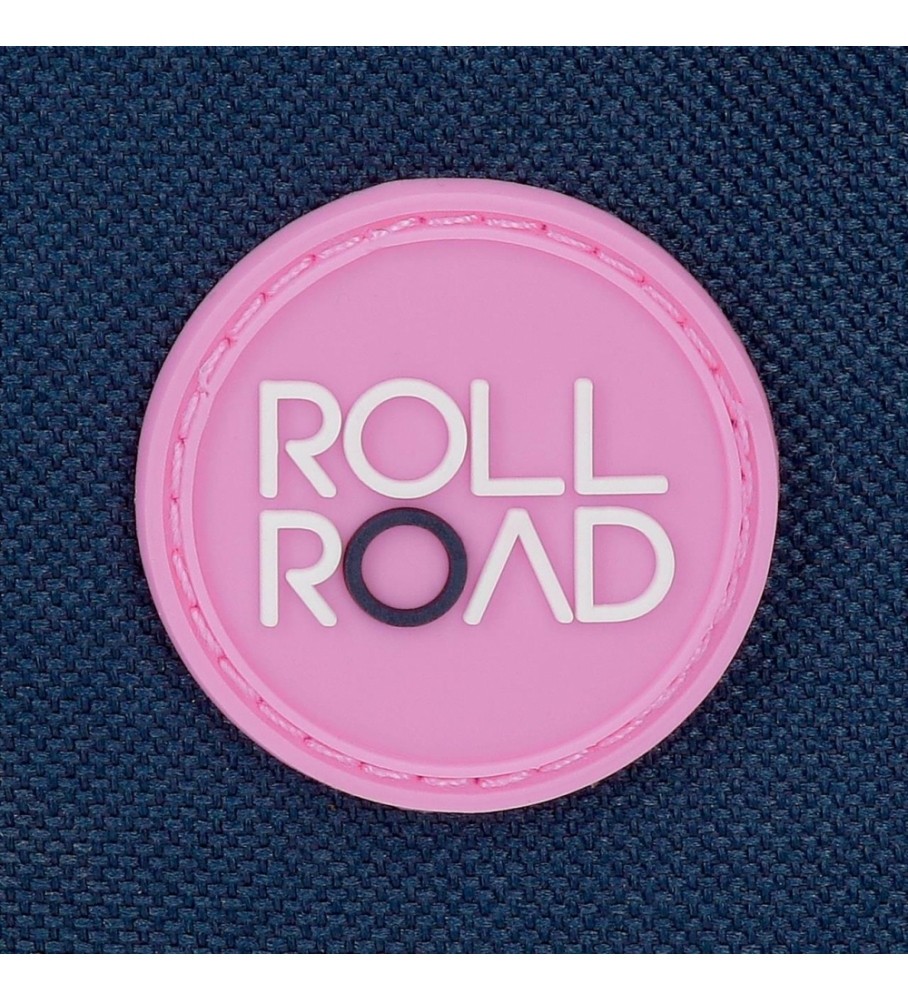 Estojo Roll Road Pelican Love azul -22x10x7cm-