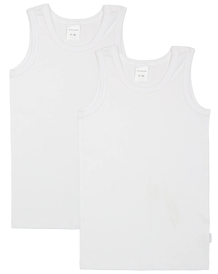 Unterhemd BOYS ORIGINAL CLASSICS 2er Pack in weiß