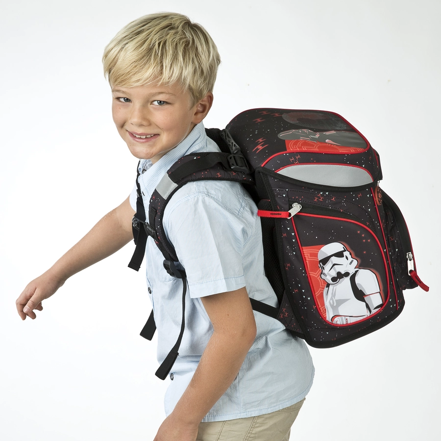 Scooli EasyFit Schulranzen-Set Star Wars, 5-teilig