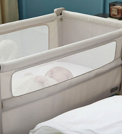 Shnuggle Babyseng - Bedside Crib - Air Lite - Taupe