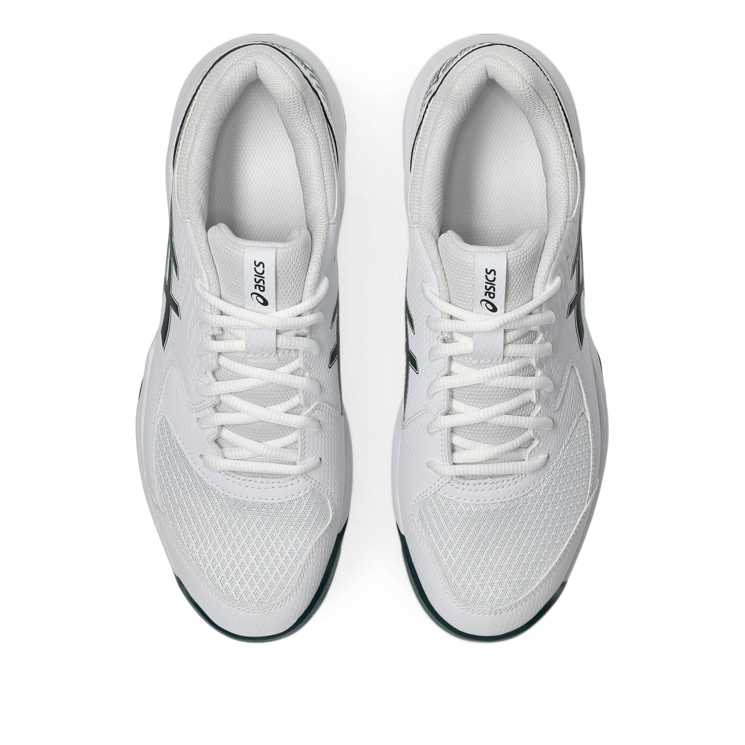 ASICS Gel-Dedicate 8 Chaussures Toutes Surfaces Hommes - Blanc , Vert Foncé