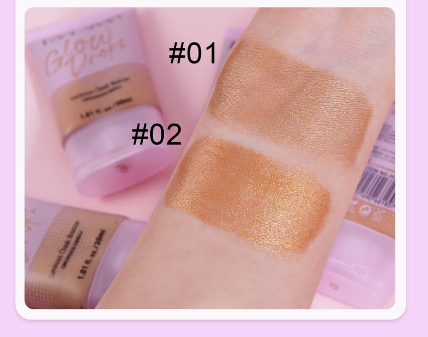 HANDAIYAN - Parelmoerbruinende bronzer - 2 kleuren