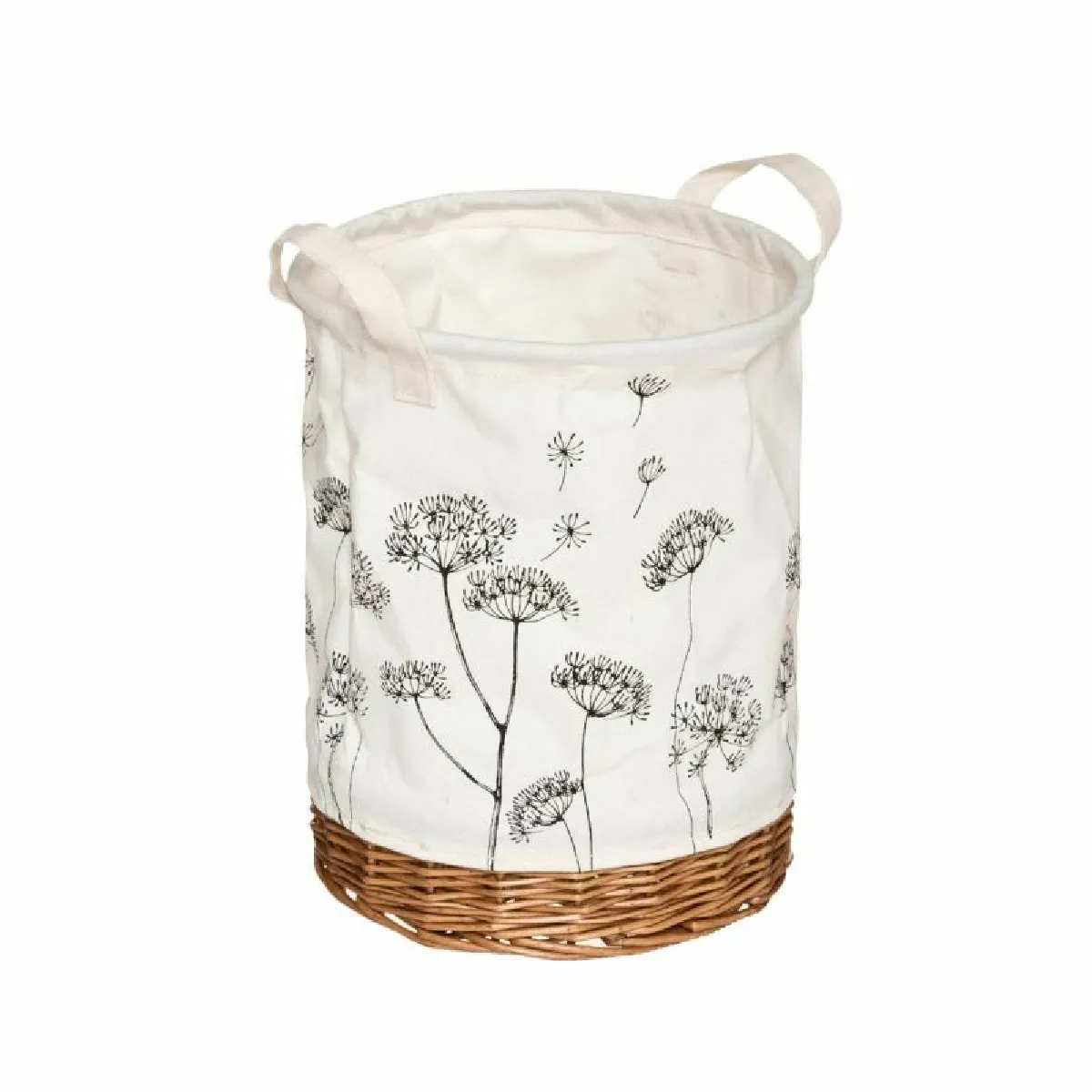 Lot de 2 Paniers à Linge Orane II - Blanc