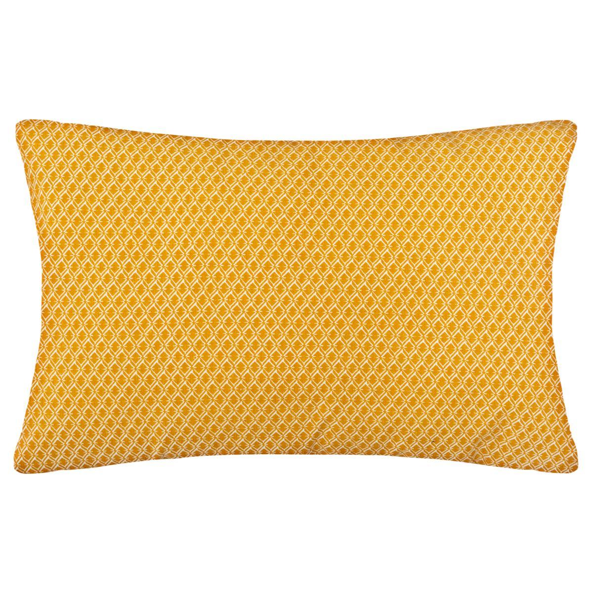 COUSSIN MOTIF OTTO OCRE 30X50CM